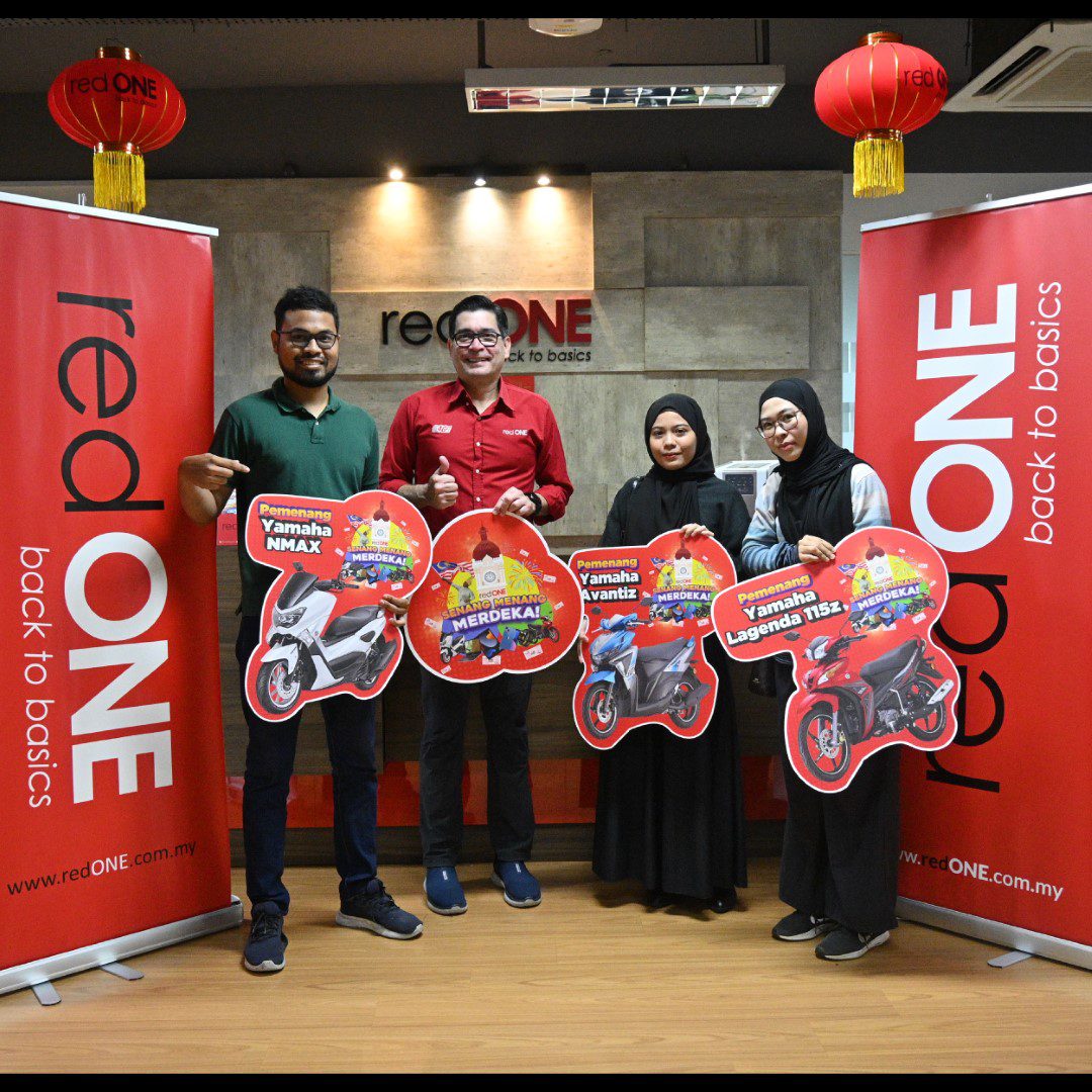 redONE Senang Menang Merdeka’ Grand Prize Winners