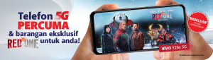 PERCUMA telefon 5G & barangan eksklusif 'Red One'! - The Lowest ...