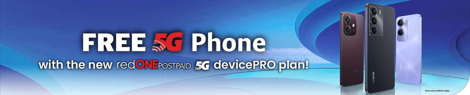 FREE 5G phone with the new redONEPOSTPAID - The Lowest Postpaid ...